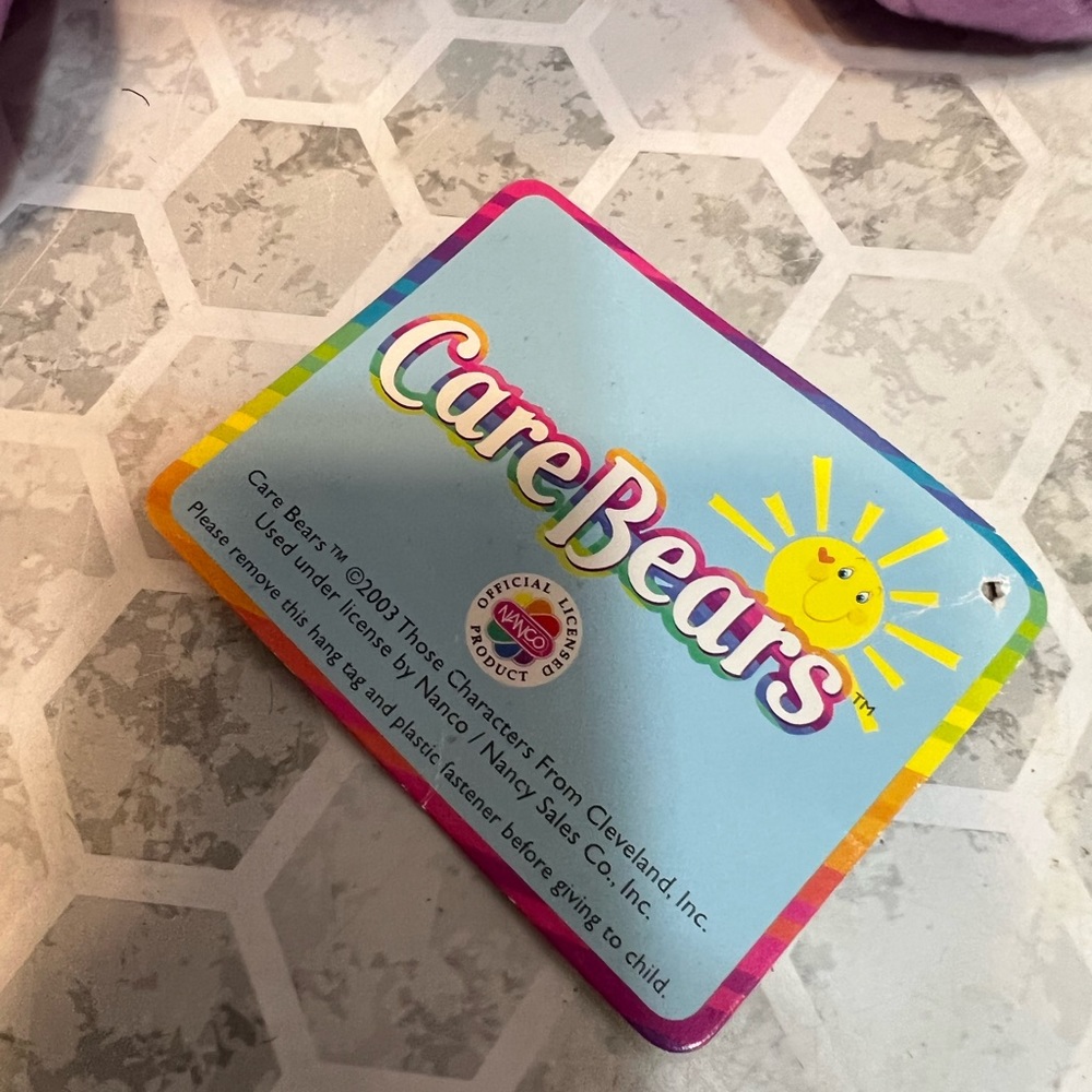 Care Bear Kid’s Stuffed Animal Share bear lollipops new 2003 - Picture 4 of 6